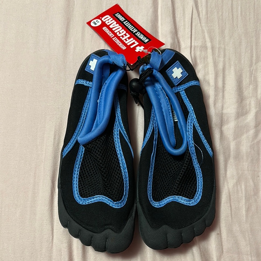 Lifeguard Women’s Black and Blue Water Shoes